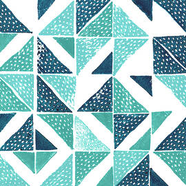 Beryl Block Print Iv by Grace Popp