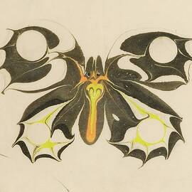Butterfly by Koloman Moser