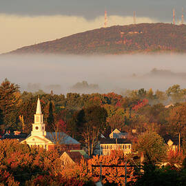City Of Manchester In New Hampshire by Heeb Photos