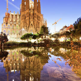 Gaudi Church, Barcelona, Spain by Luigi Vaccarella