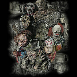 Horror Movie Murderers by Daniel Ayala