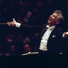 Leonard Bernstein by Erich Auerbach