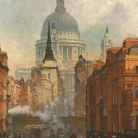 Ludgate, Evening by John O'connor