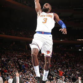 Milwaukee Bucks V New York Knicks by Ned Dishman