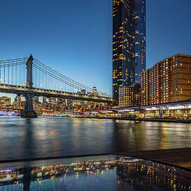 Nyc, Manhattan, View From Pier 35, East River Waterfront Esplanade by Lumiere