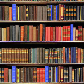 Old Books In A Library by Luoman