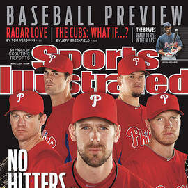 Philladelphia Phillies Starting Five, 2011 Mlb Baseball Sports Illustrated Cover by Sports Illustrated