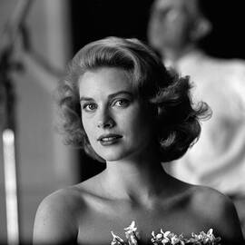 Portrait Of Grace Kelly by Sharland
