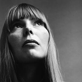 Portrait Of Joni Mitchell by Jack Robinson