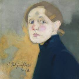 Self-portrait by Helene Schjerfbeck