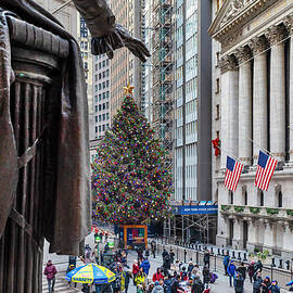 Stock Exchange, Wall Street Nyc by Lumiere