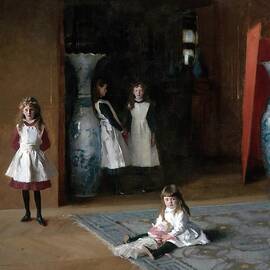 The Daughters Of Edward Darley Boit by John Singer Sargent