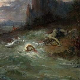 The Death Of Orpheus by Henri Leopold Levy