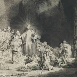 The Hundred Guilder Print by Rembrandt Van Rijn