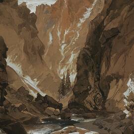 Toltec Gorge, Colorado by Thomas Moran