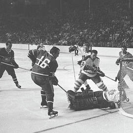 Toronto Maple Leafs V Montreal Canadiens by Denis Brodeur