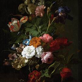 Vase With Flowers by Rachel Ruysch