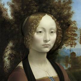 Ginevra De Benci by Leonardo Da Vinci