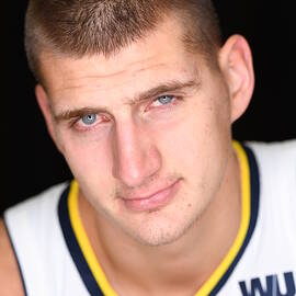 2017-2018 Denver Nuggets Media Day by Garrett Ellwood