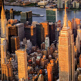 Cityscape With Empire State Bldg by Antonino Bartuccio