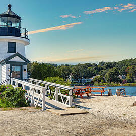 Connecticut, Mystic, Mystic Seaport Museum, Seaport Village, Lighthouse by Lumiere