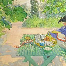 Holiday Reading by Carl Larsson