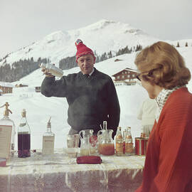 Lech Ice Bar by Slim Aarons