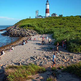 Lighthouse, Montauk, New York by Claudia Uripos
