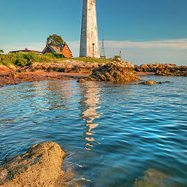 Lighthouse, New Haven, Connecticut by Claudia Uripos