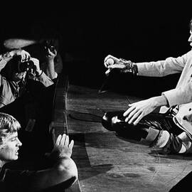 Mick Jagger Of The Rolling Stones In by George Rose