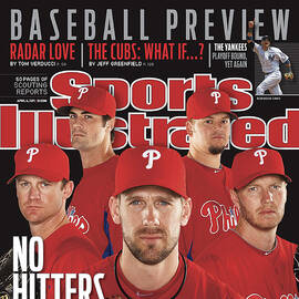 Philladelphia Phillies Starting Five, 2011 Mlb Baseball Sports Illustrated Cover by Sports Illustrated