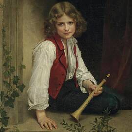 Pifferaro by William-adolphe Bouguereau