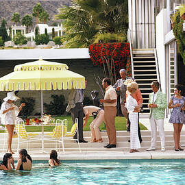 Poolside Party by Slim Aarons