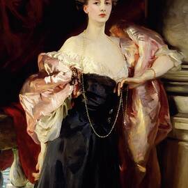 Portrait Of Helen Vincent, Viscountess Dabernon by John Singer Sargent