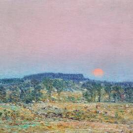 September Moonrise by Childe Hassam