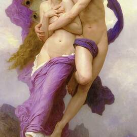 The Abduction Of Psyche by William Adolphe Bouguereau