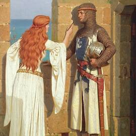 The Shadow by Edmund Blair Leighton