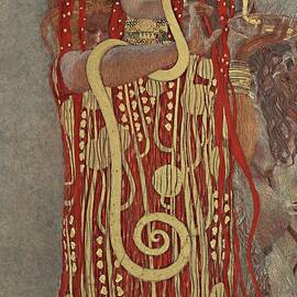 Hygieia by Gustav Klimt