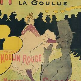 Moulin Rouge, La Goulue by Henri De Toulouse-lautrec