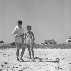 Senator Kennedy Goes A Courting by Hy Peskin Archive