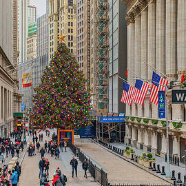 Stock Exchange, Wall Street Nyc by Lumiere