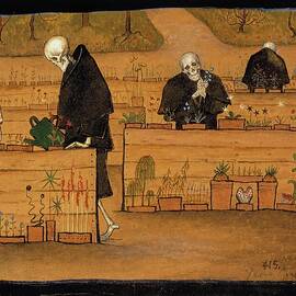 The Garden Of Death by Hugo Simberg