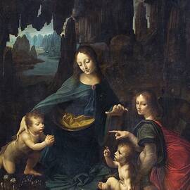 The Virgin Of The Rocks by Leonardo Da Vinci