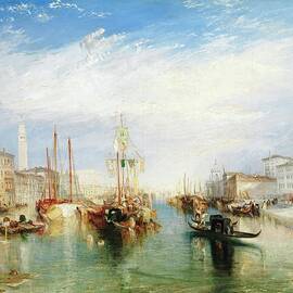 Venice, From The Porch Of Madonna Della Salute by Joseph Mallord William Turner