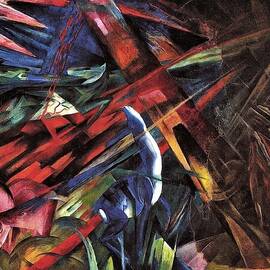 Fate Of The Animals by Franz Marc