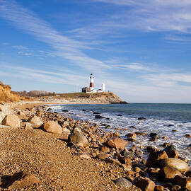 Lighthouse At Montauk Point, Long by Alex Potemkin