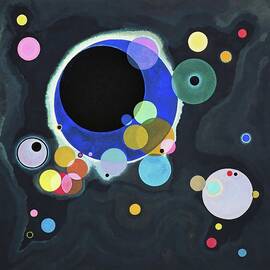 Several Circles by Wassily Kandinsky
