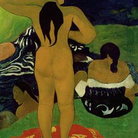 Tahitian Women Bathing by Paul Gauguin