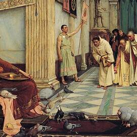 The Favourites Of The Emperor Honorius by John William Waterhouse