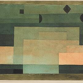 The Firmament Above The Temple by Paul Klee